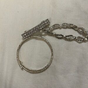 Silver and Diamond Jewelry Assortment